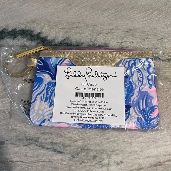 Lilly Pulitzer ID Case in Shade Seekers - Picture 3 of 6